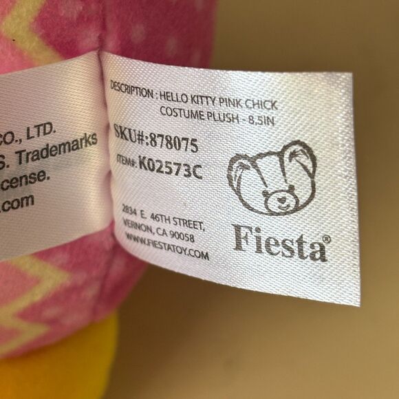 Sanrio Hello Kitty & Friends Melody Spring Chick Costume 10" Plush Kitty Toy NWT - Picture 6 of 6